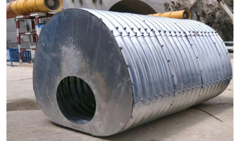  鋼制隧道逃生屋 鍍鋅波紋逃生屋 安全逃生屋(圖3)